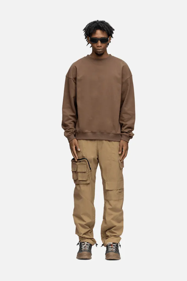 OVERSIZED SWEATSHIRT COCOA