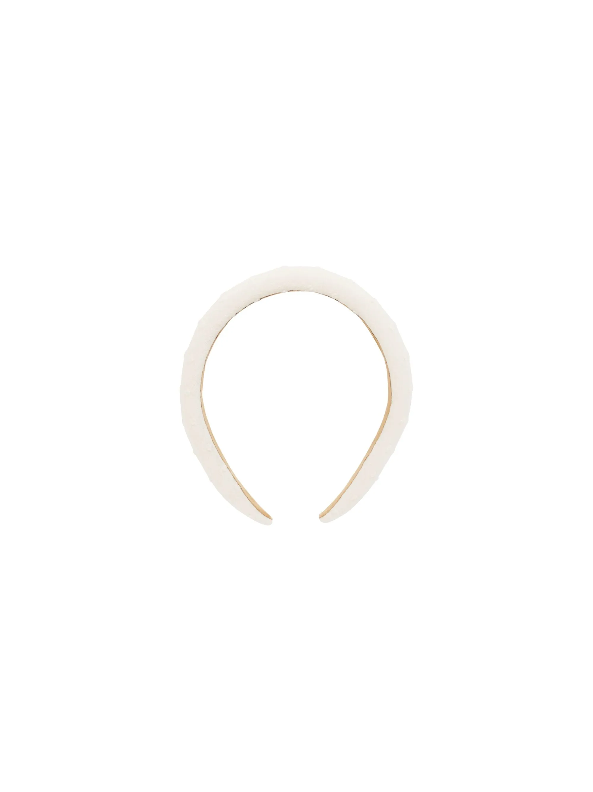 Padded Headband-Ivory
