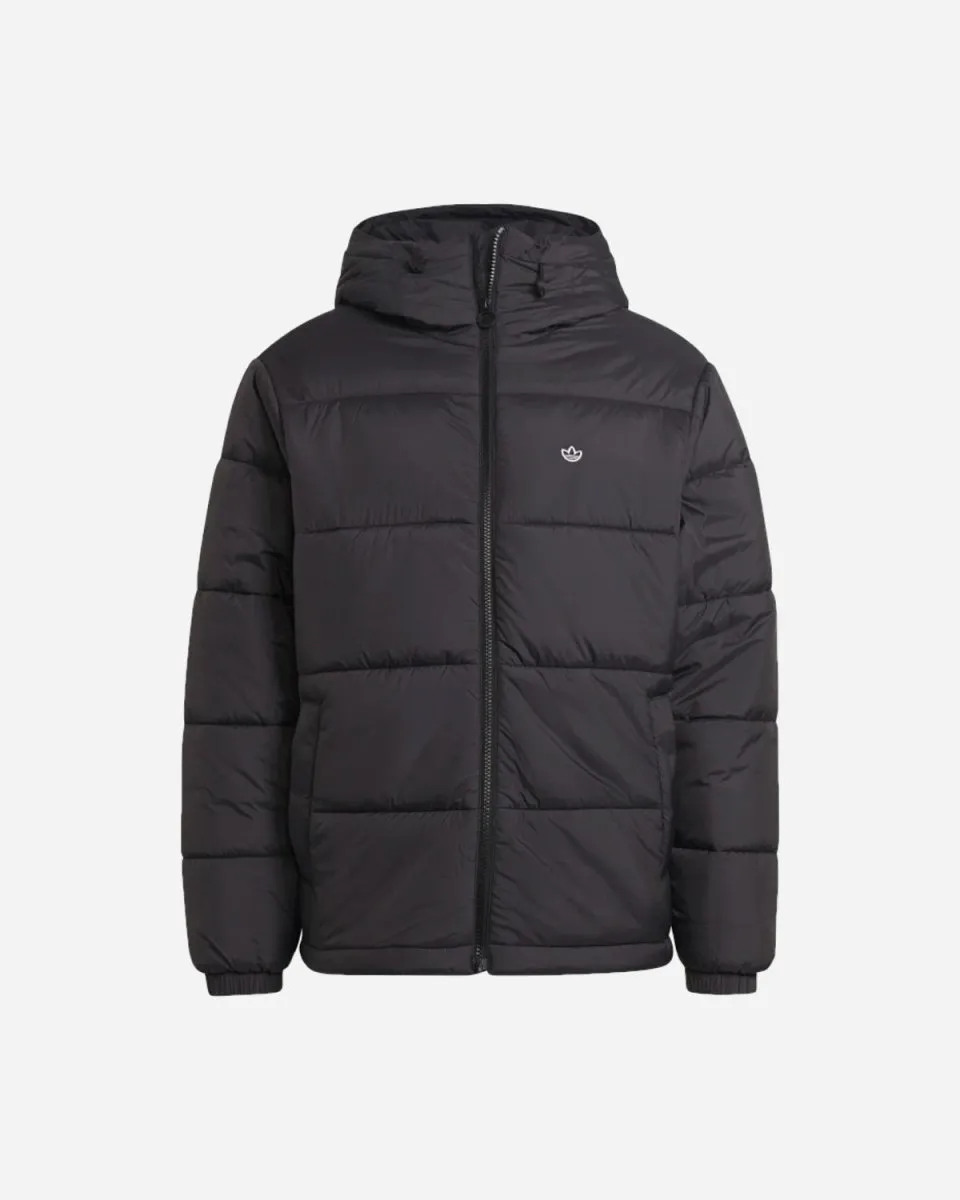 Padded Hooded Jacket - Black