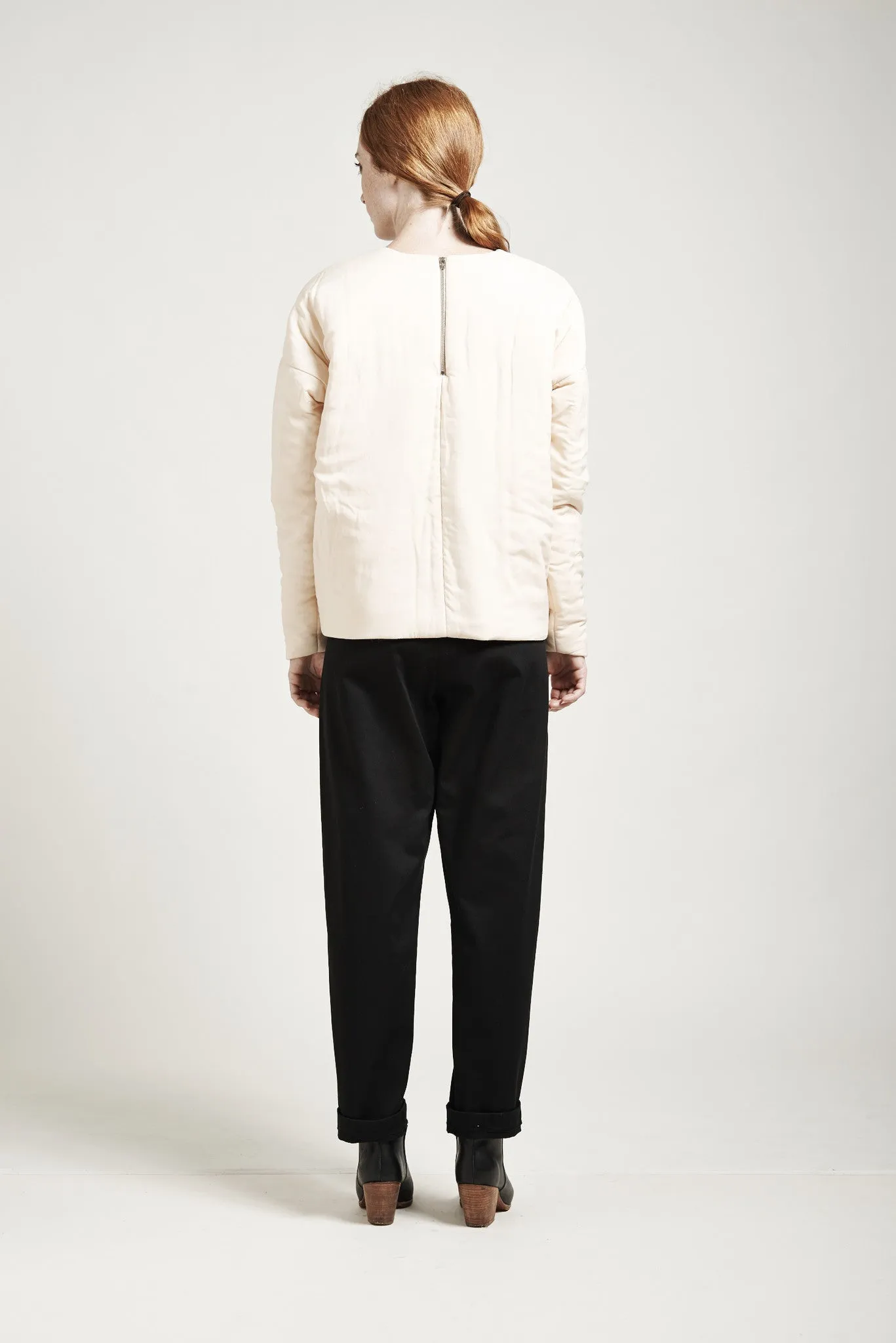 Padded Sweatshirt