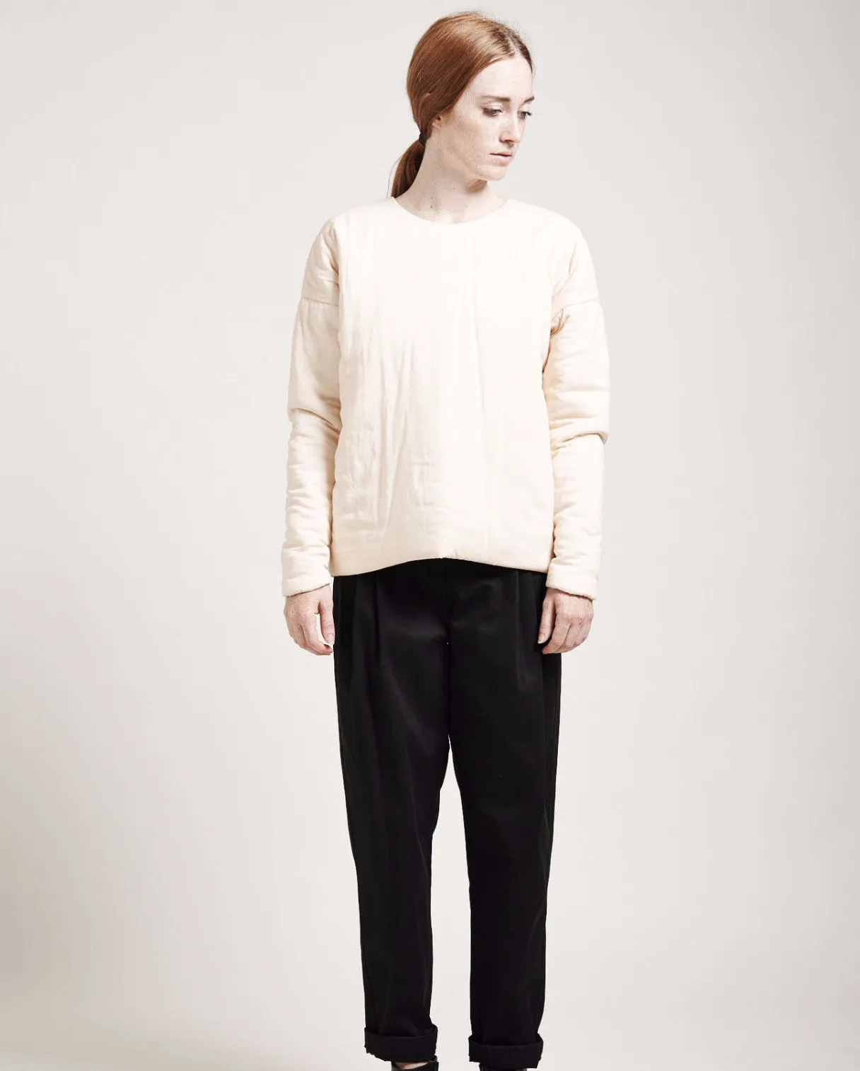 Padded Sweatshirt