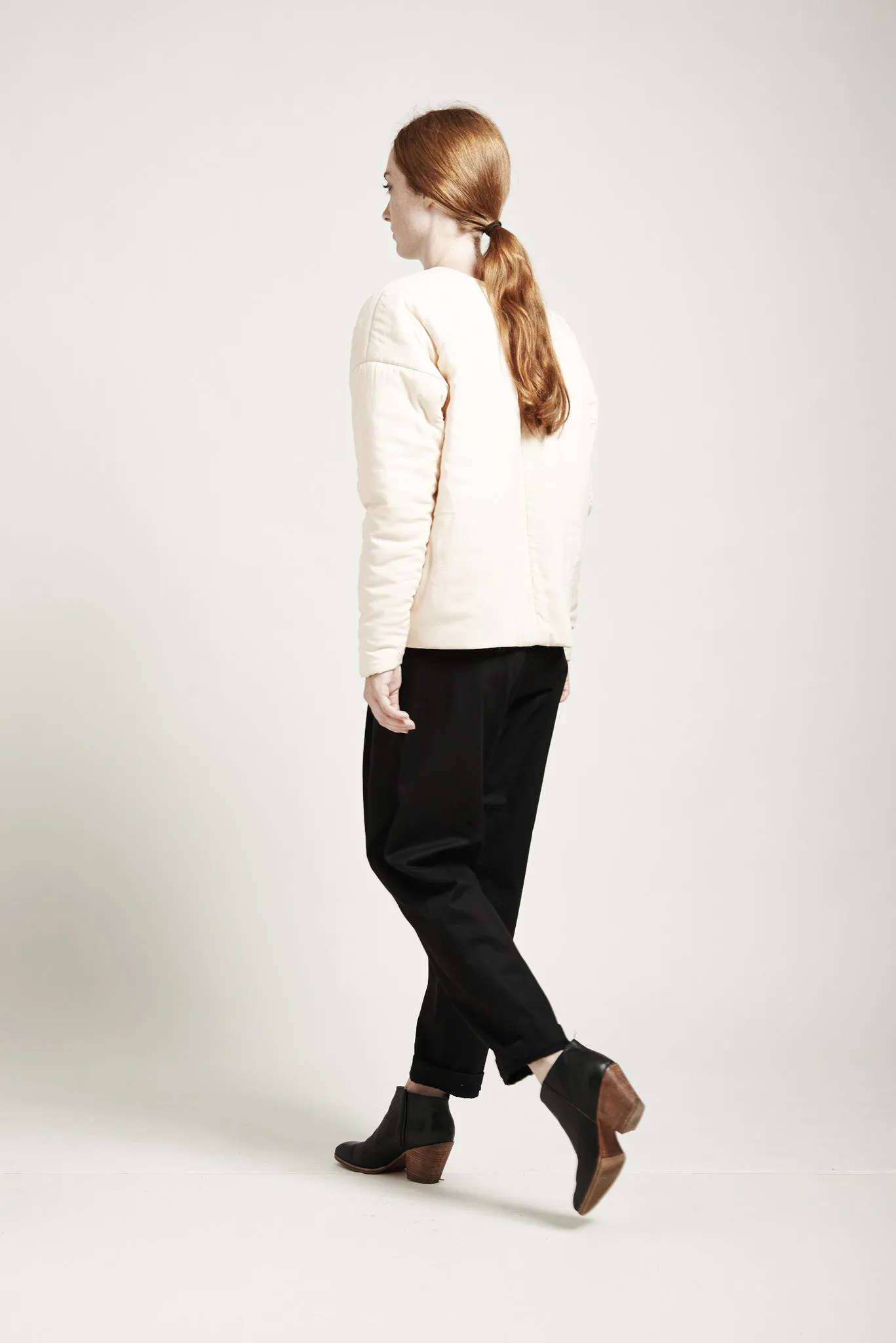 Padded Sweatshirt