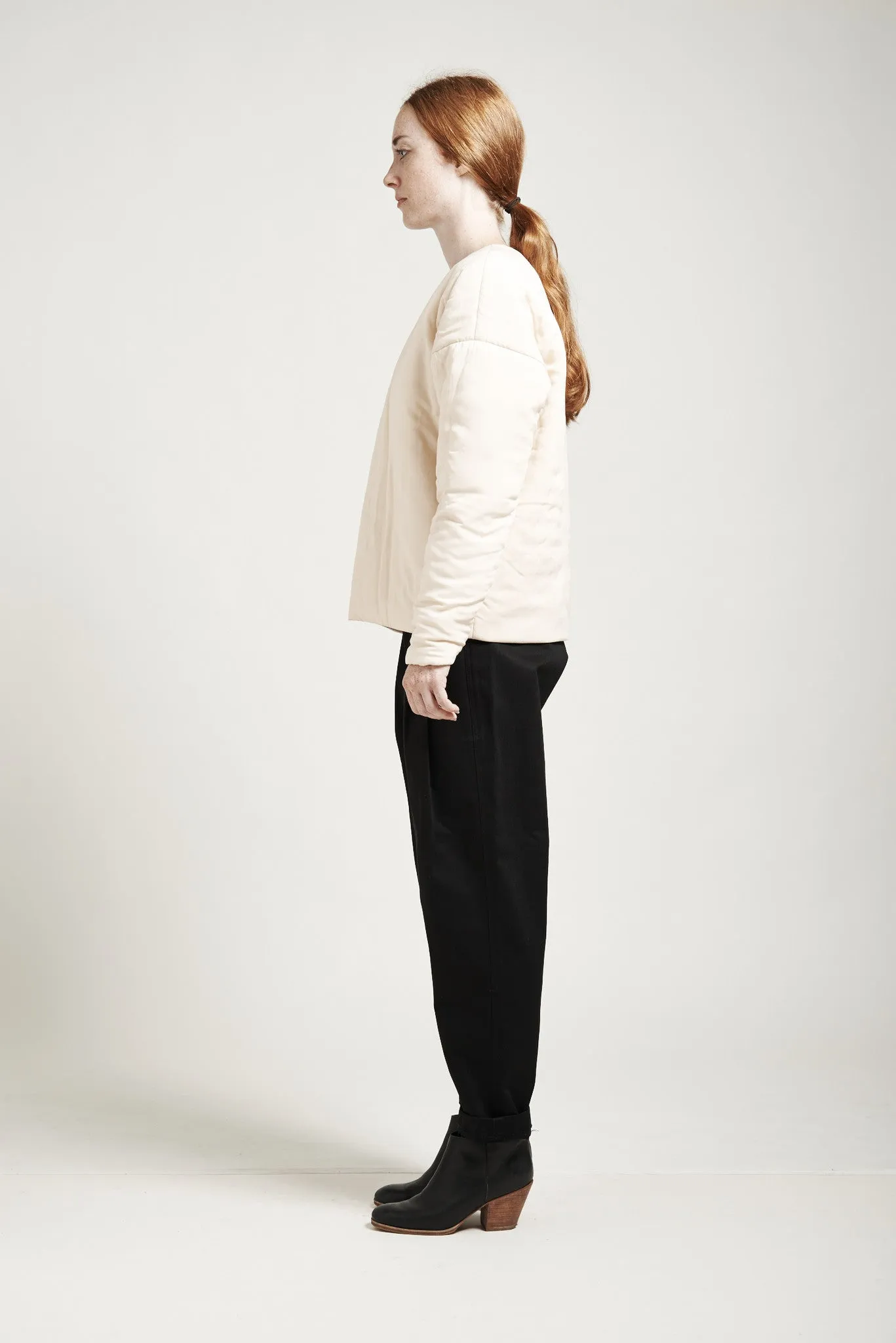 Padded Sweatshirt