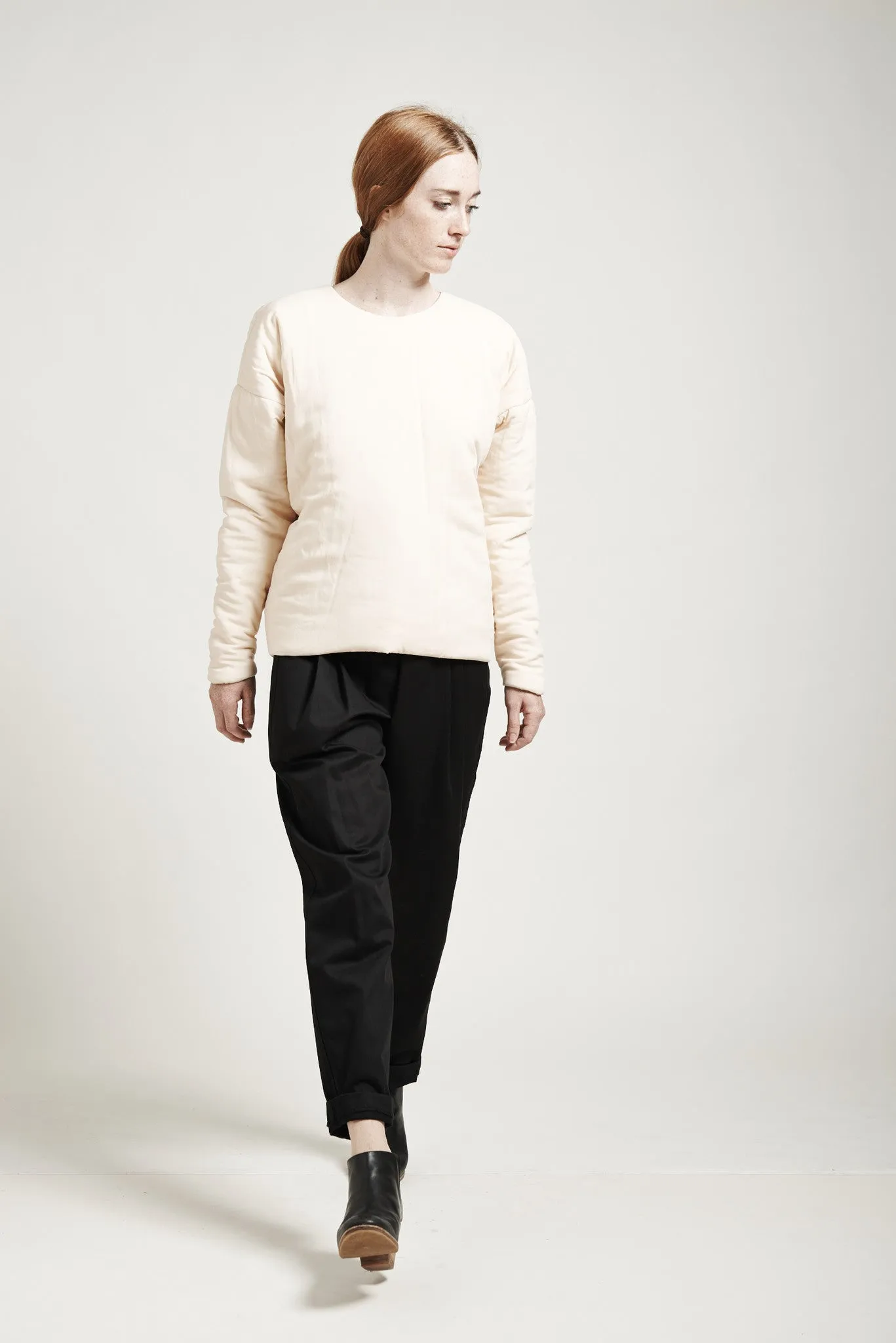 Padded Sweatshirt