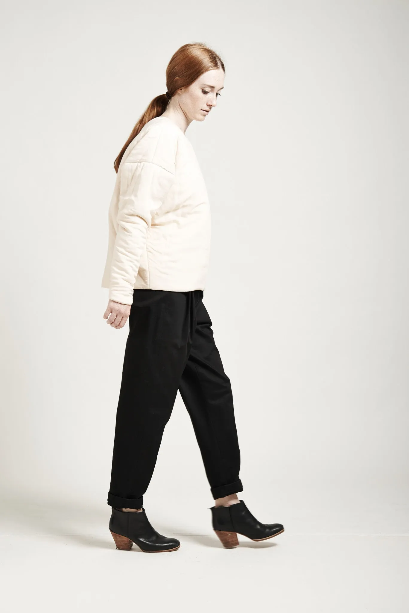 Padded Sweatshirt