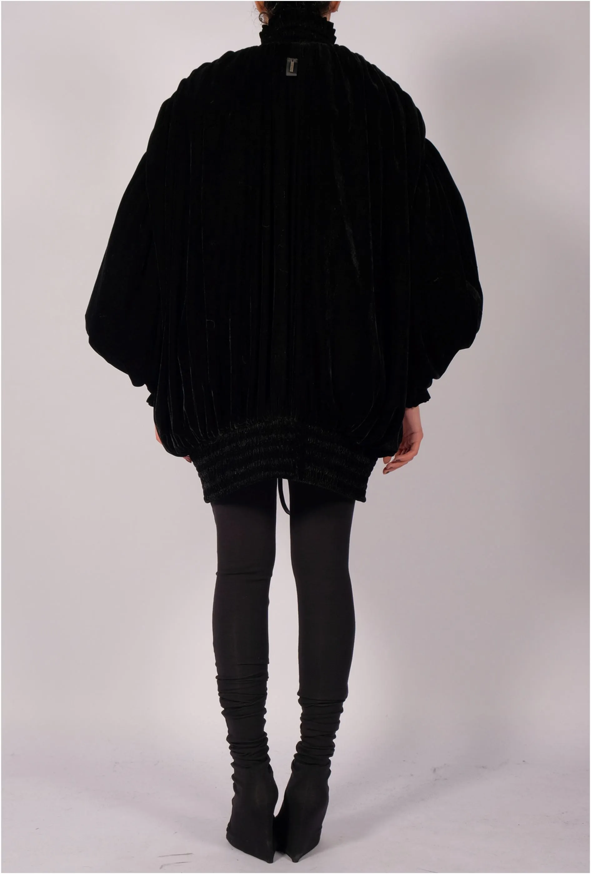Padded Velvet Bomber