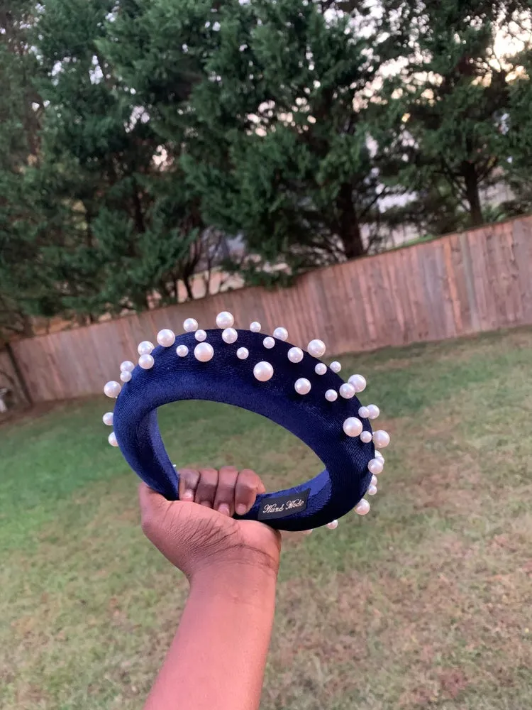 PADDED VELVET HEADBAND
