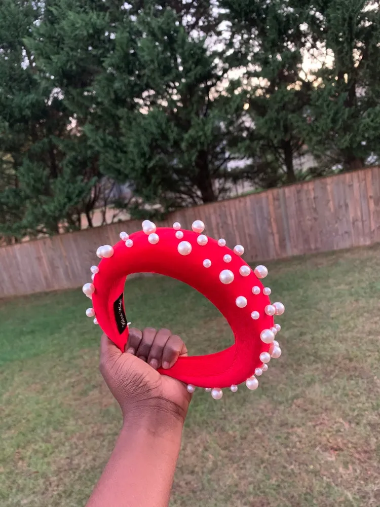 PADDED VELVET HEADBAND