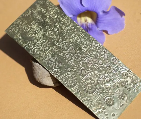 Paisley Textured Sheet Metal