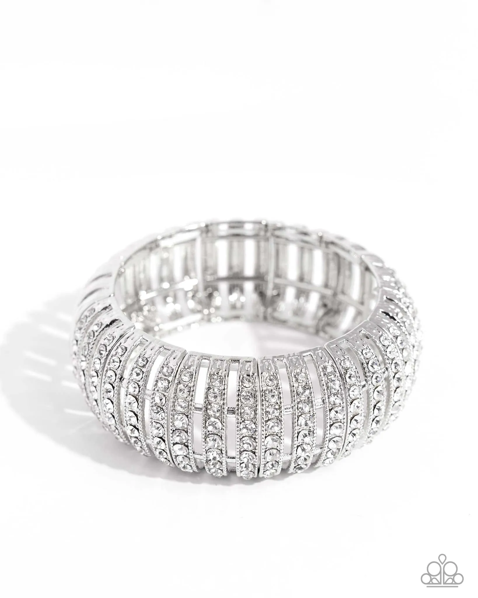Paparazzi Appealing A-Lister Bracelet White