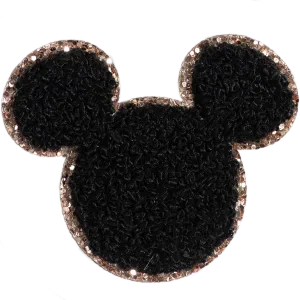 Patch -  Black Mickey Mouse