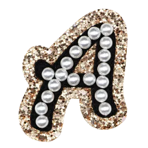 Patches - Black Pearl Letter