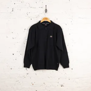 Paul and Shark Knit Polo Collared Jumper - Blue - XL