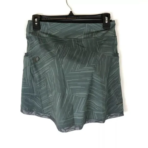 Pearl Izumi Women’s Grey Padded Activewear Biker Skort Size S