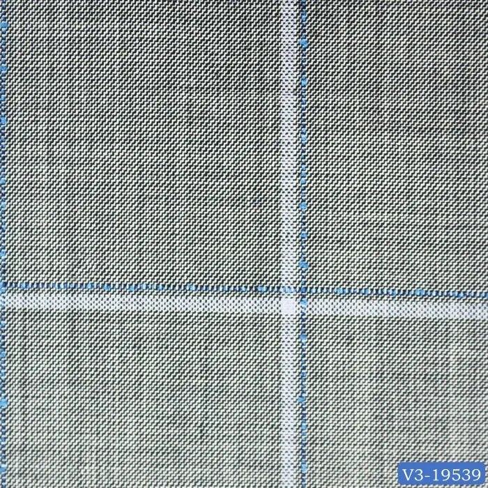 Pearl River Grey Textured with White Windowpane Jacket