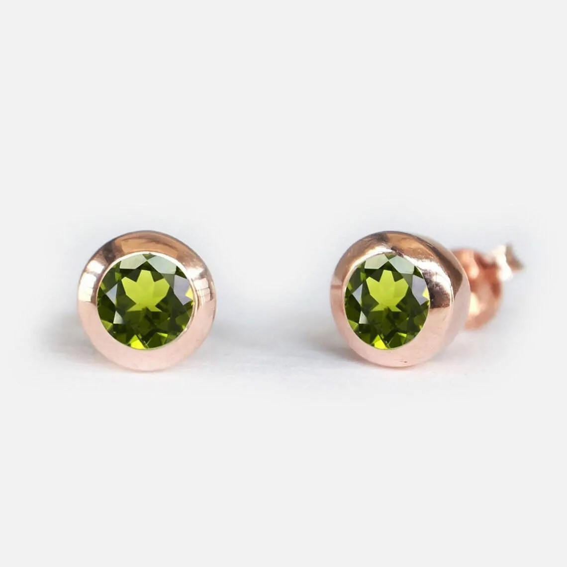 Peridot Earrings Amayeta