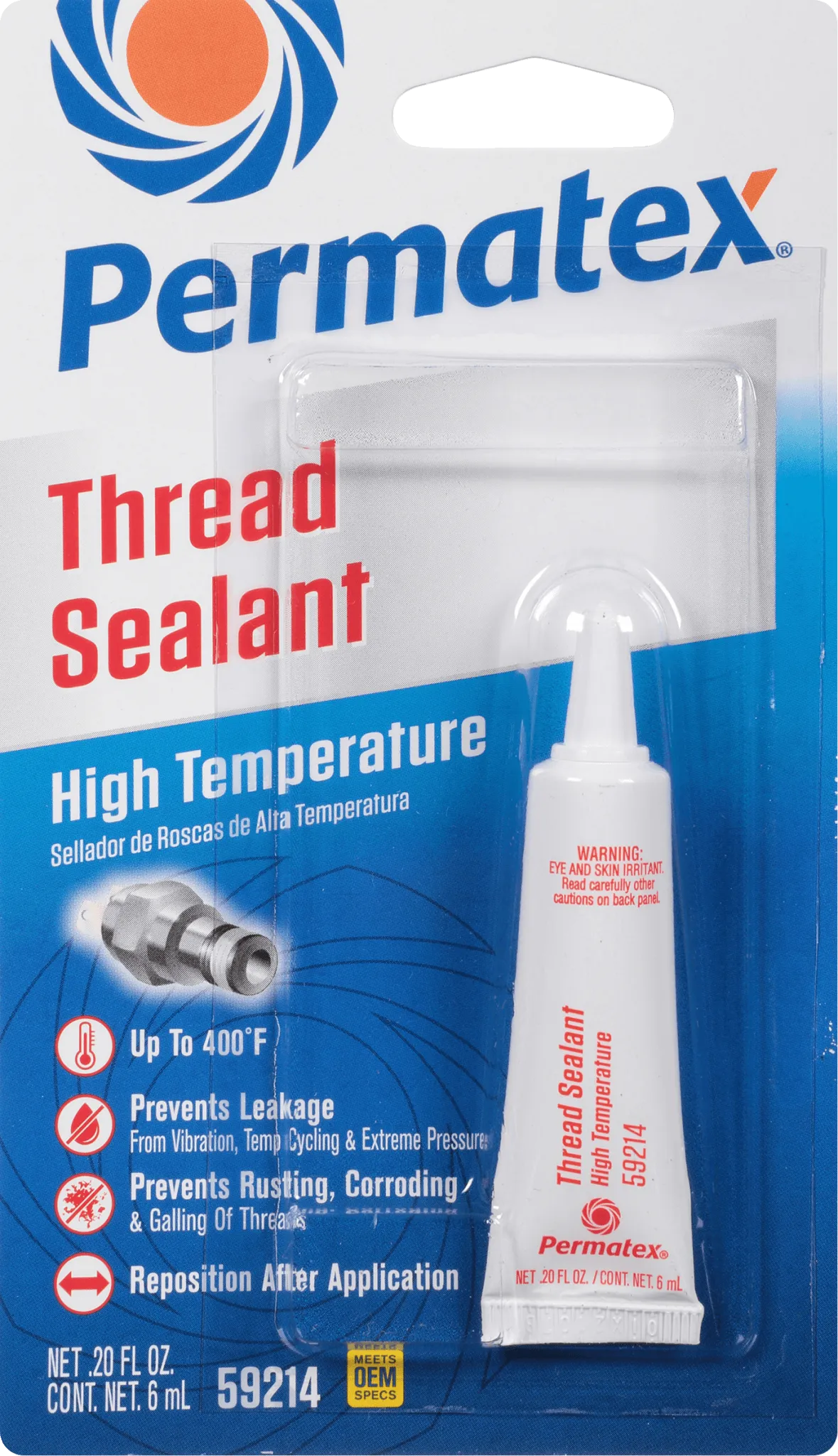 PERMATEX 59214 High Temperature Thread Sealant
