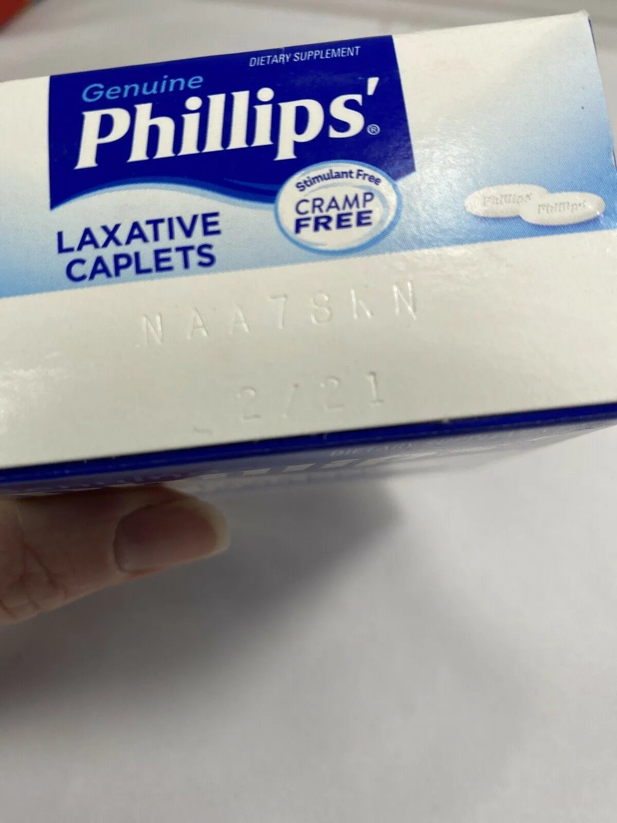 Phillips Laxative Caplet 24 ct, Gives overnight comfortable relief Cramps  2/21