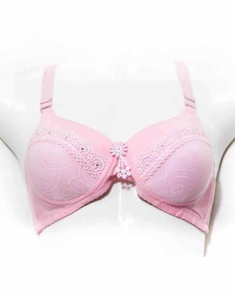 Pink Imported Single Padded Bra