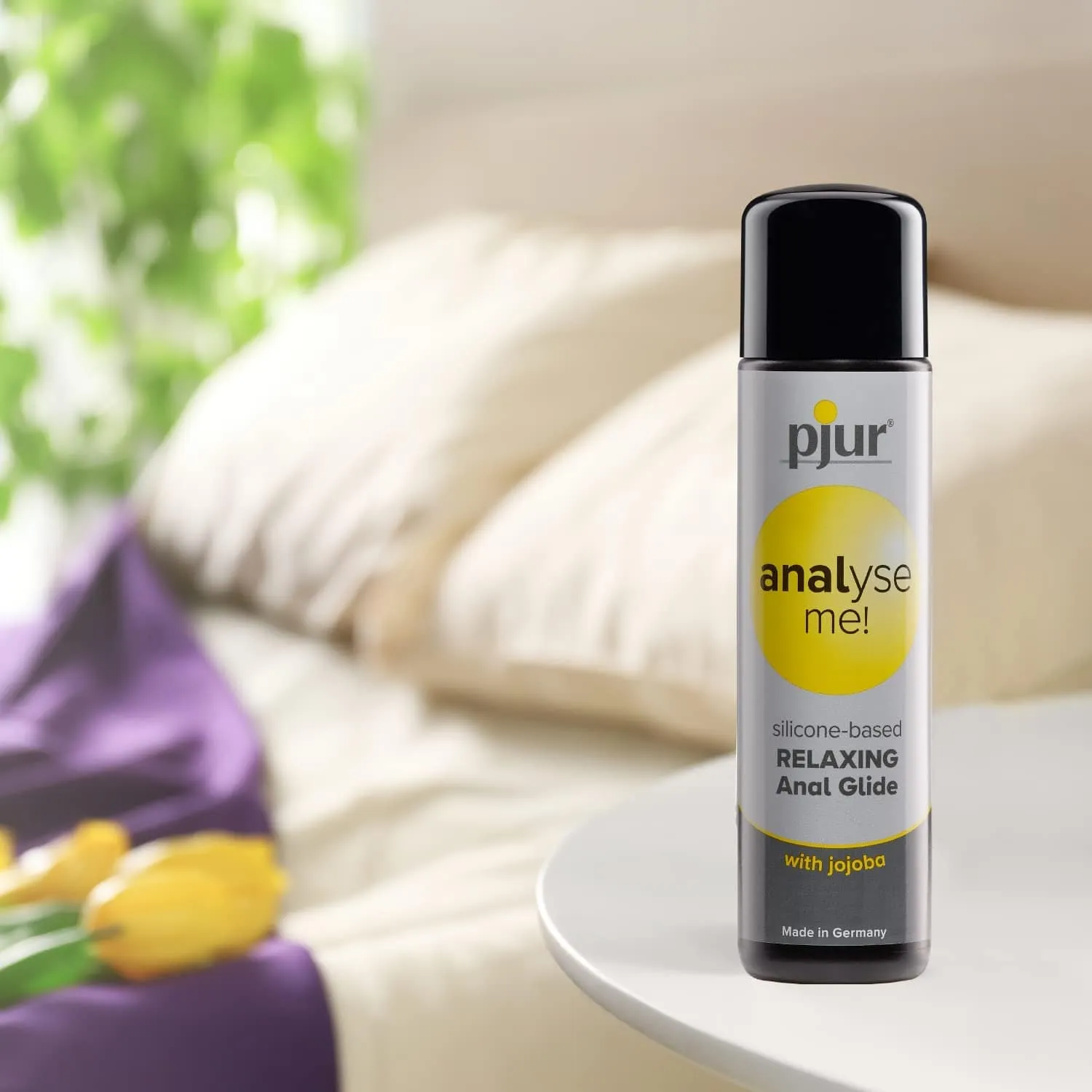 Pjur Analyse me! Relaxing - Silicone-Based Personal Lubricant for Comfortable Anal Sex - Extra-Long Lubrication (100ml)