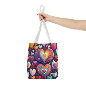 Playful Heart Tote Bag