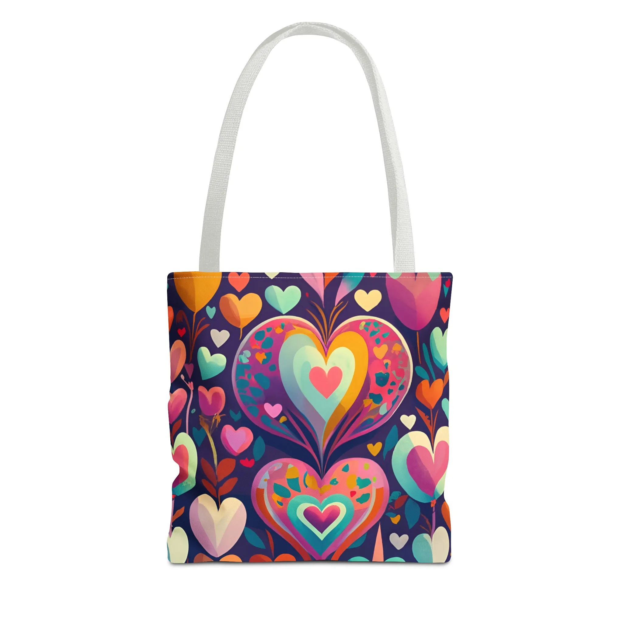 Playful Heart Tote Bag