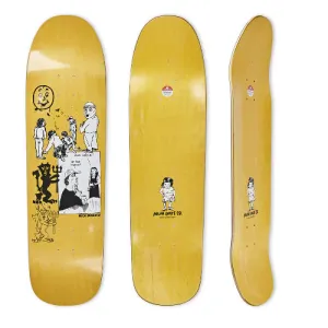 Polar Skate Co "Boserio" 1991 Jr. shaped Skateboard Deck 8.65"