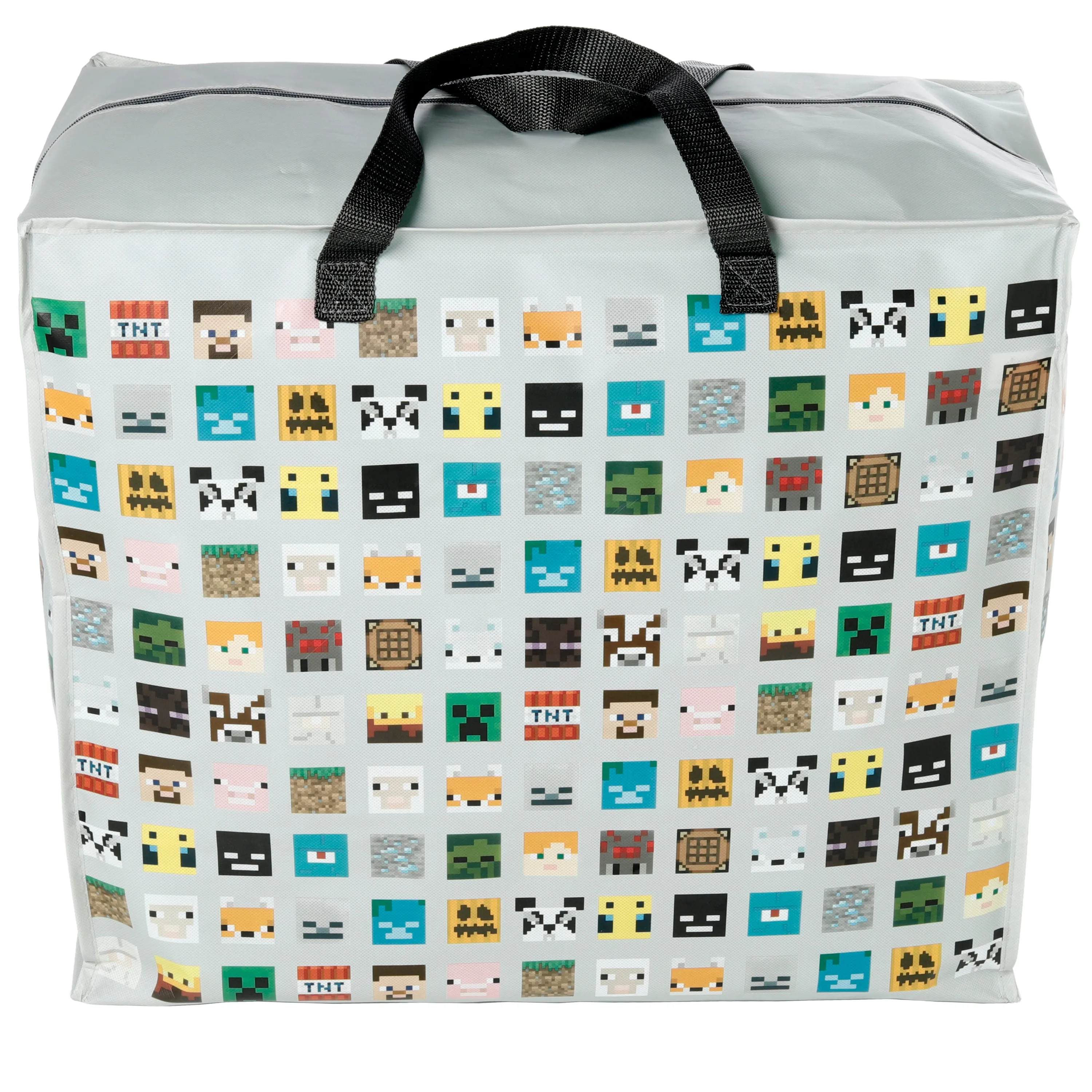 Practical Laundry & Storage Bag - Minecraft Faces