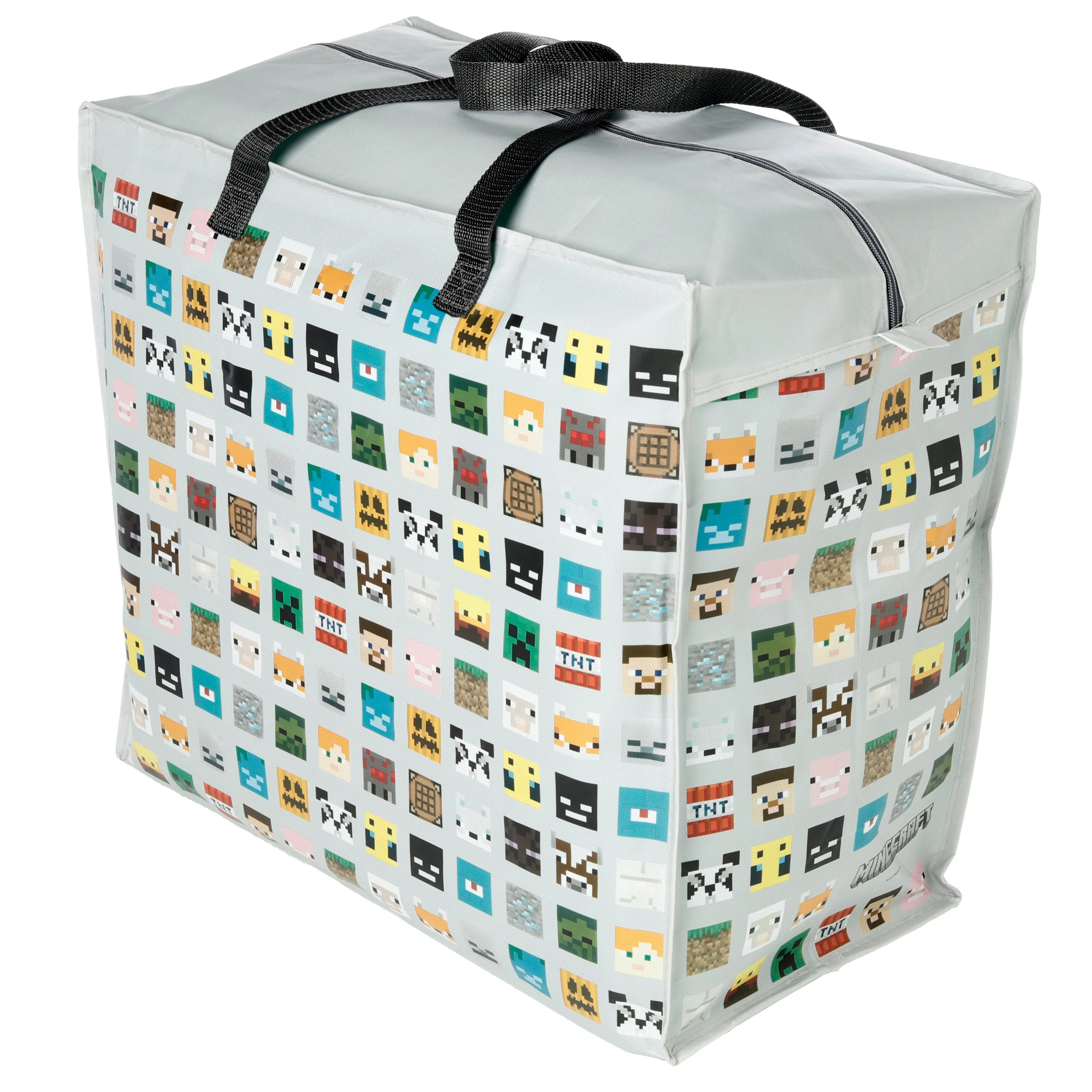 Practical Laundry & Storage Bag - Minecraft Faces