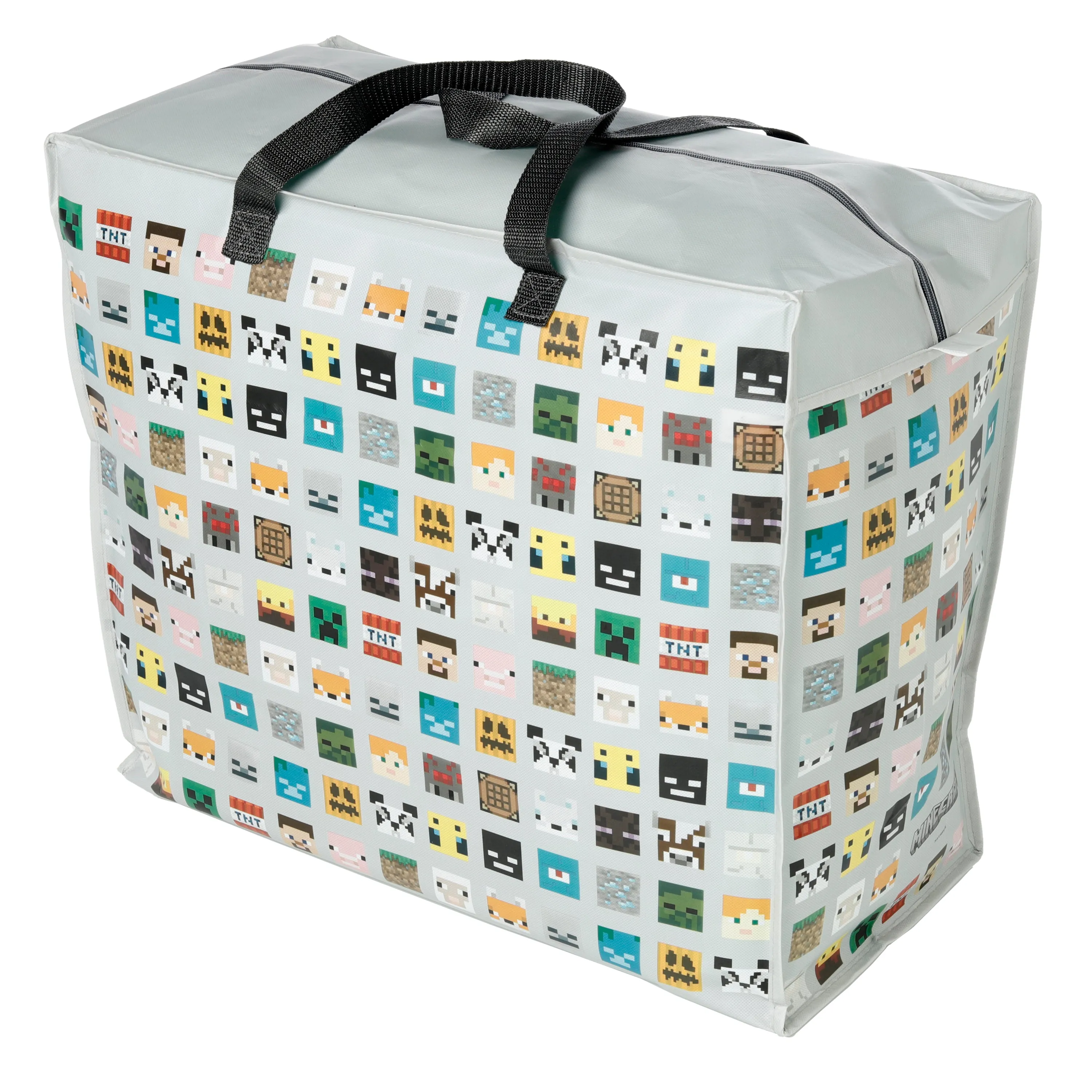 Practical Laundry & Storage Bag - Minecraft Faces