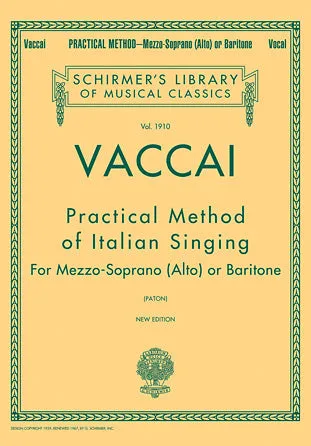 Practical Method of Italian Singing (Alto or Baritone)