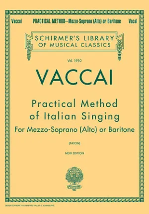 Practical Method of Italian Singing (Alto or Baritone)