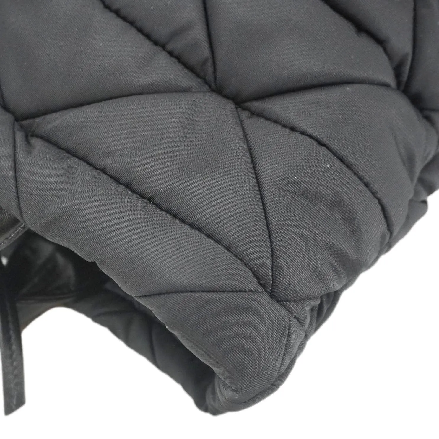 PRADA Padded Re-Nylon Tote Bag  Black