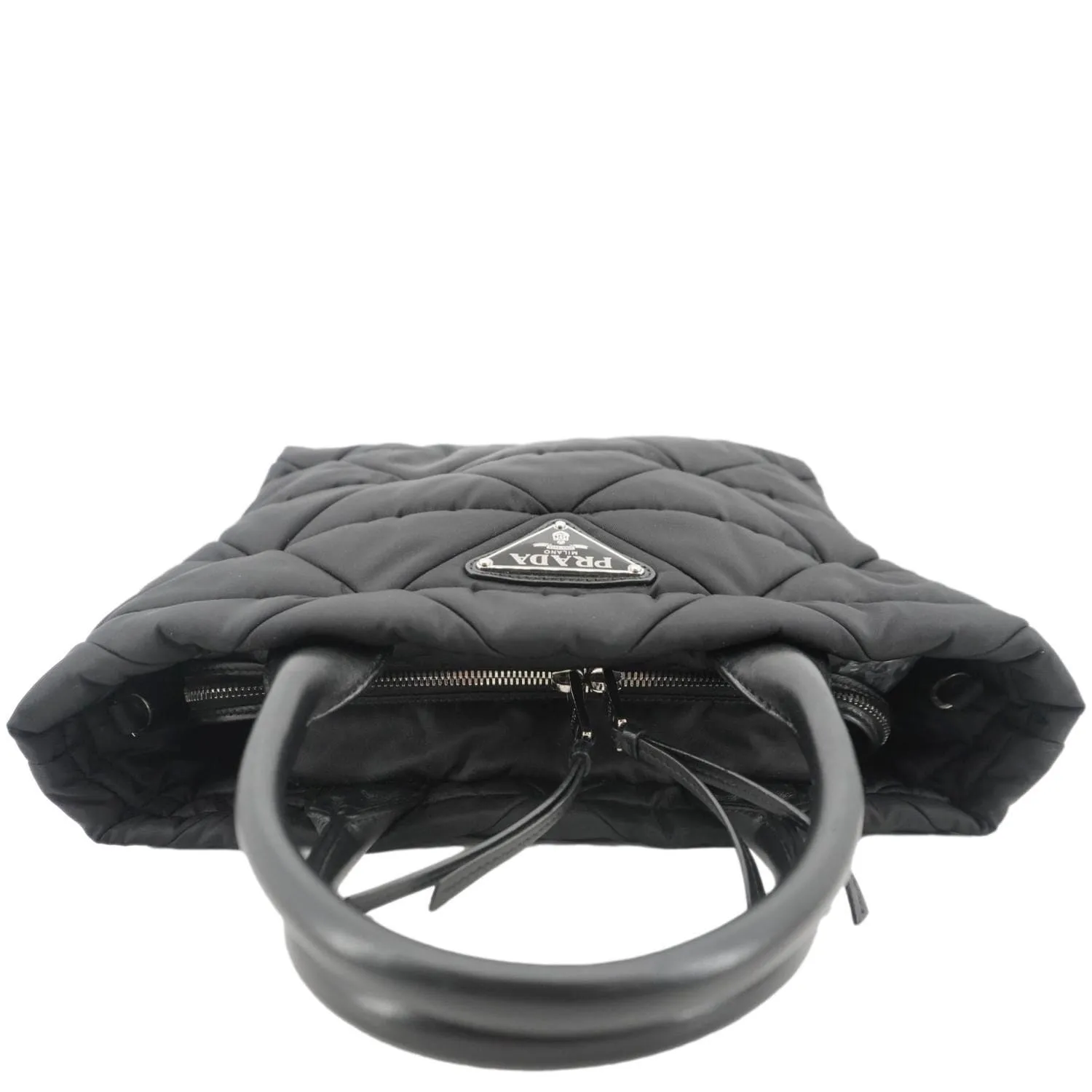 PRADA Padded Re-Nylon Tote Bag  Black