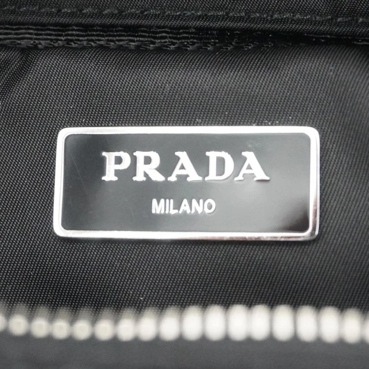 PRADA Padded Re-Nylon Tote Bag  Black