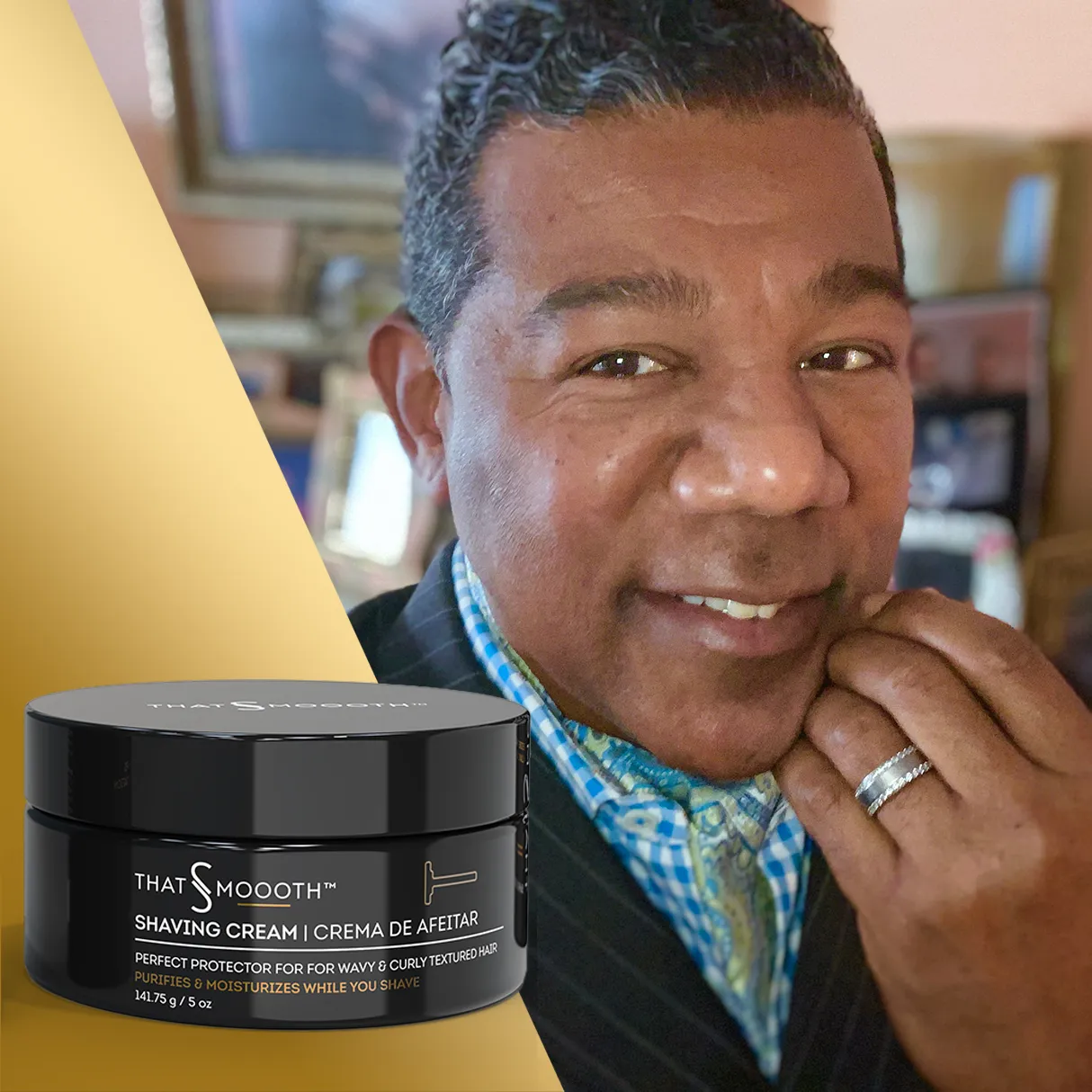 Premium Natural 3 in 1 Shaving Cream Mask
