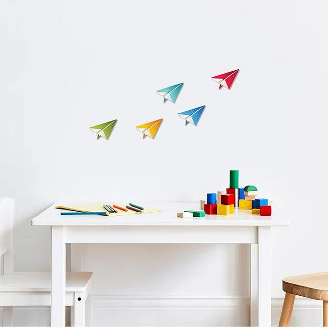Printed Origami Planes Wall Art