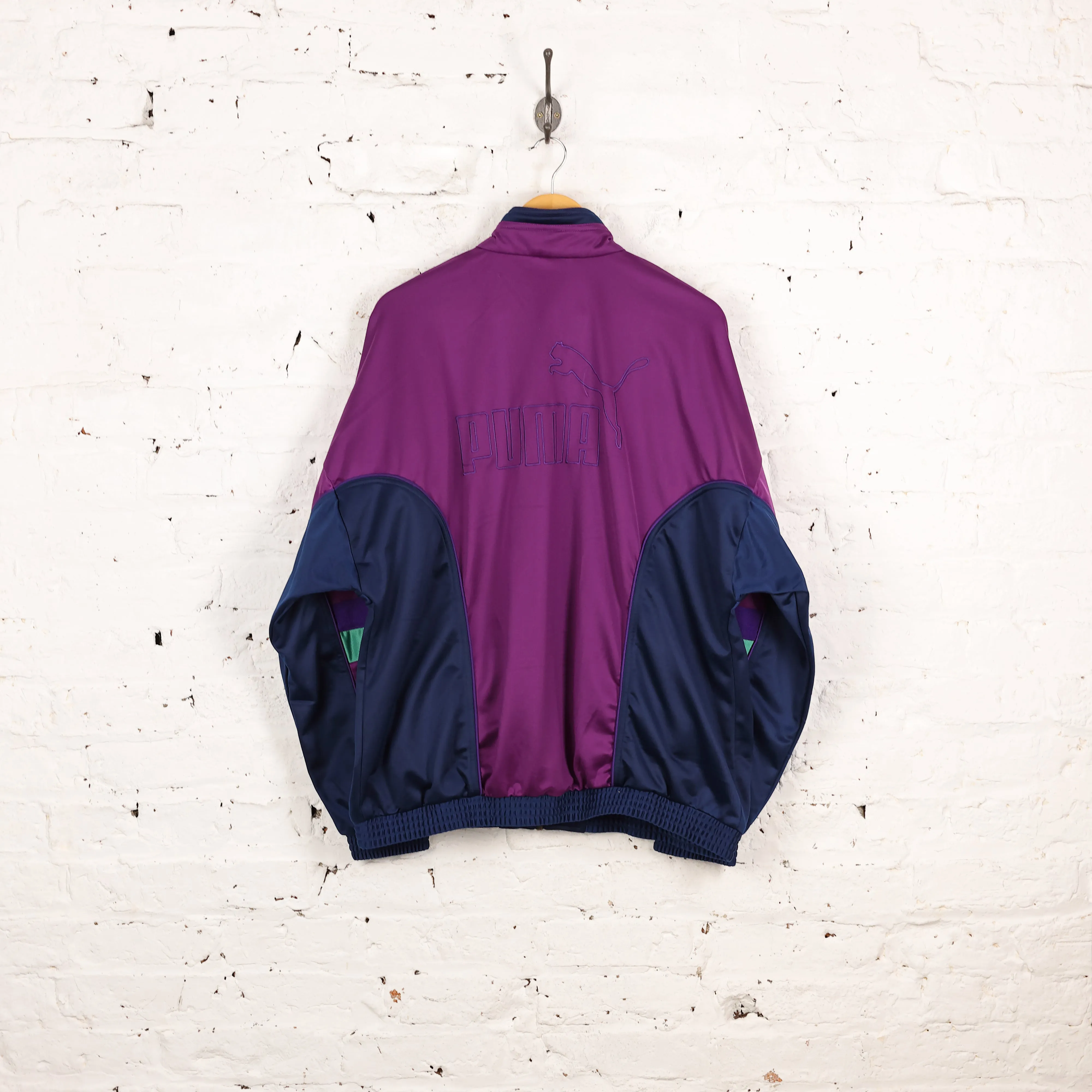 Puma 90s Tracksuit Top Jacket - Purple - XXL