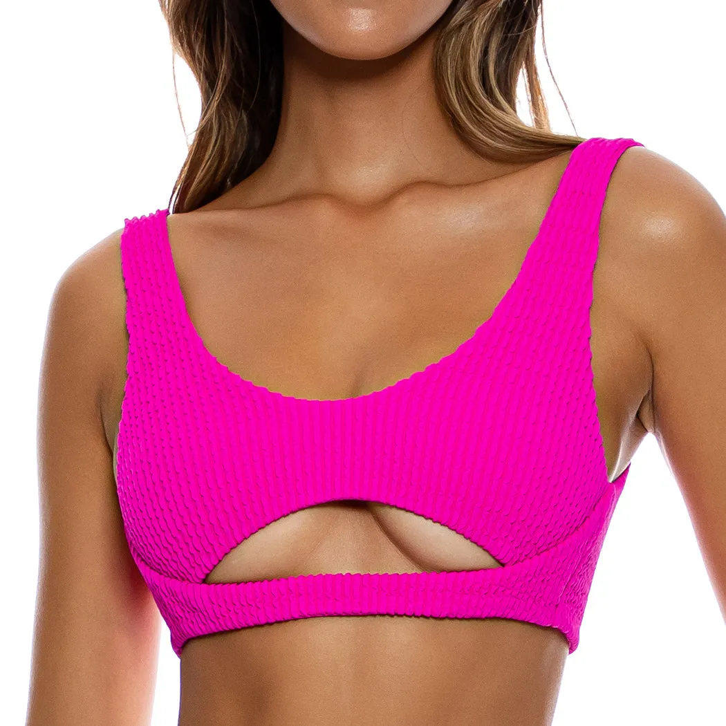 PURA CURIOSIDAD - Open Front Bralette