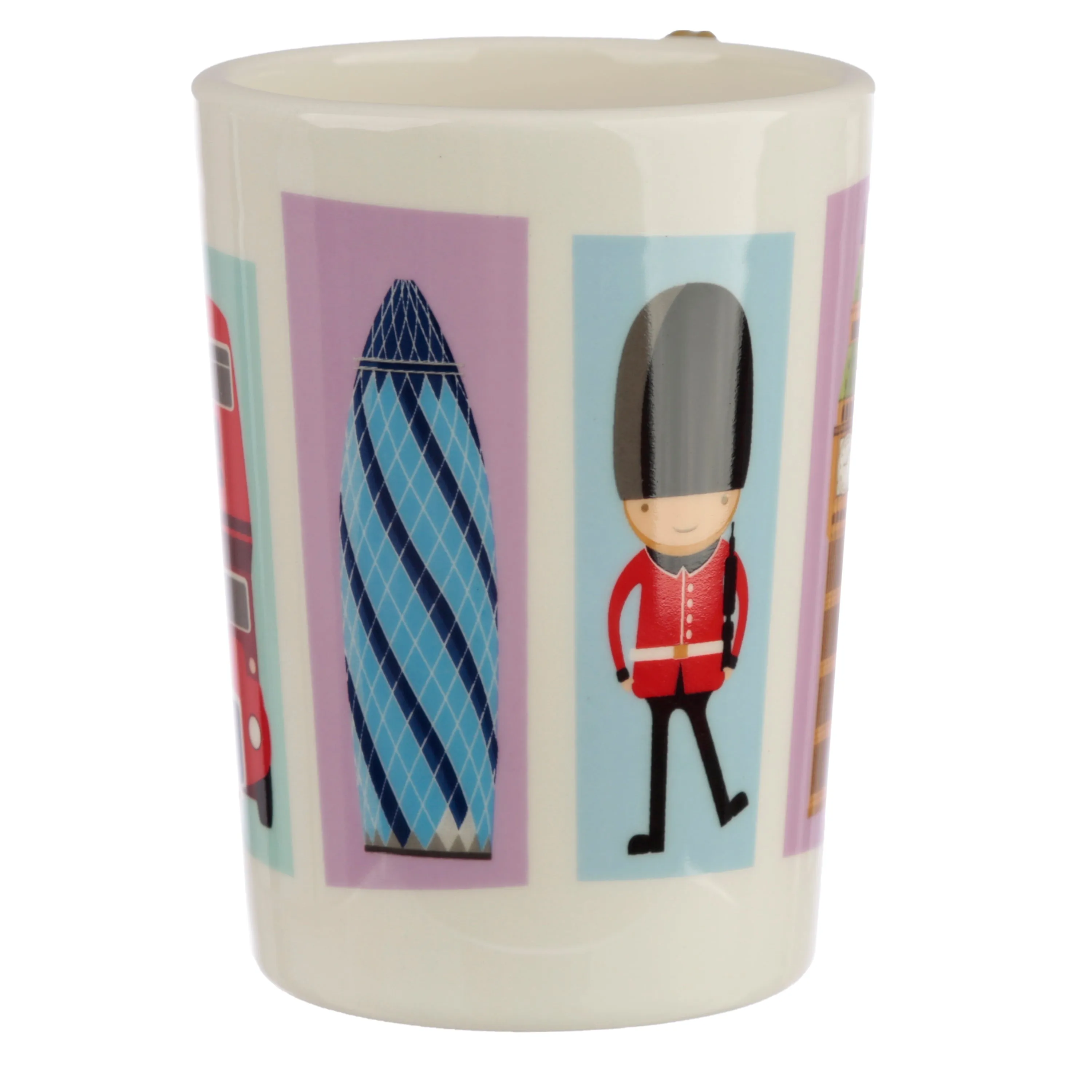 Queen Ceramic Shaped Handle Mug