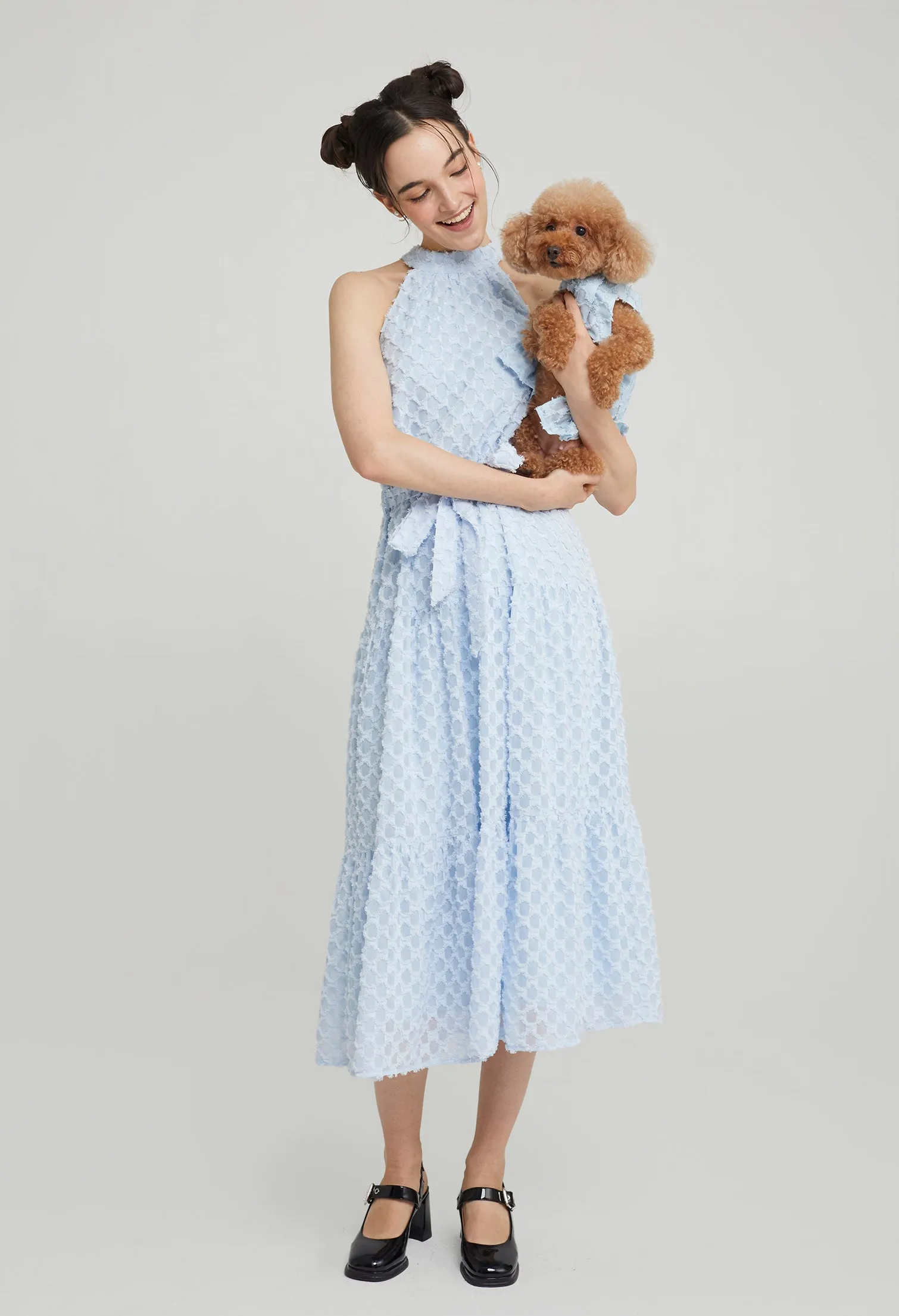 Quinn Poppy Pet Dress