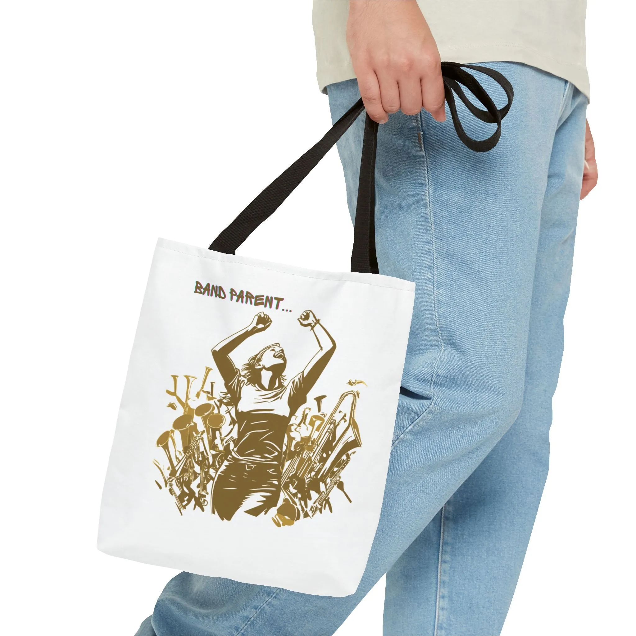 "Band Parent" Tote Bag (AOP)