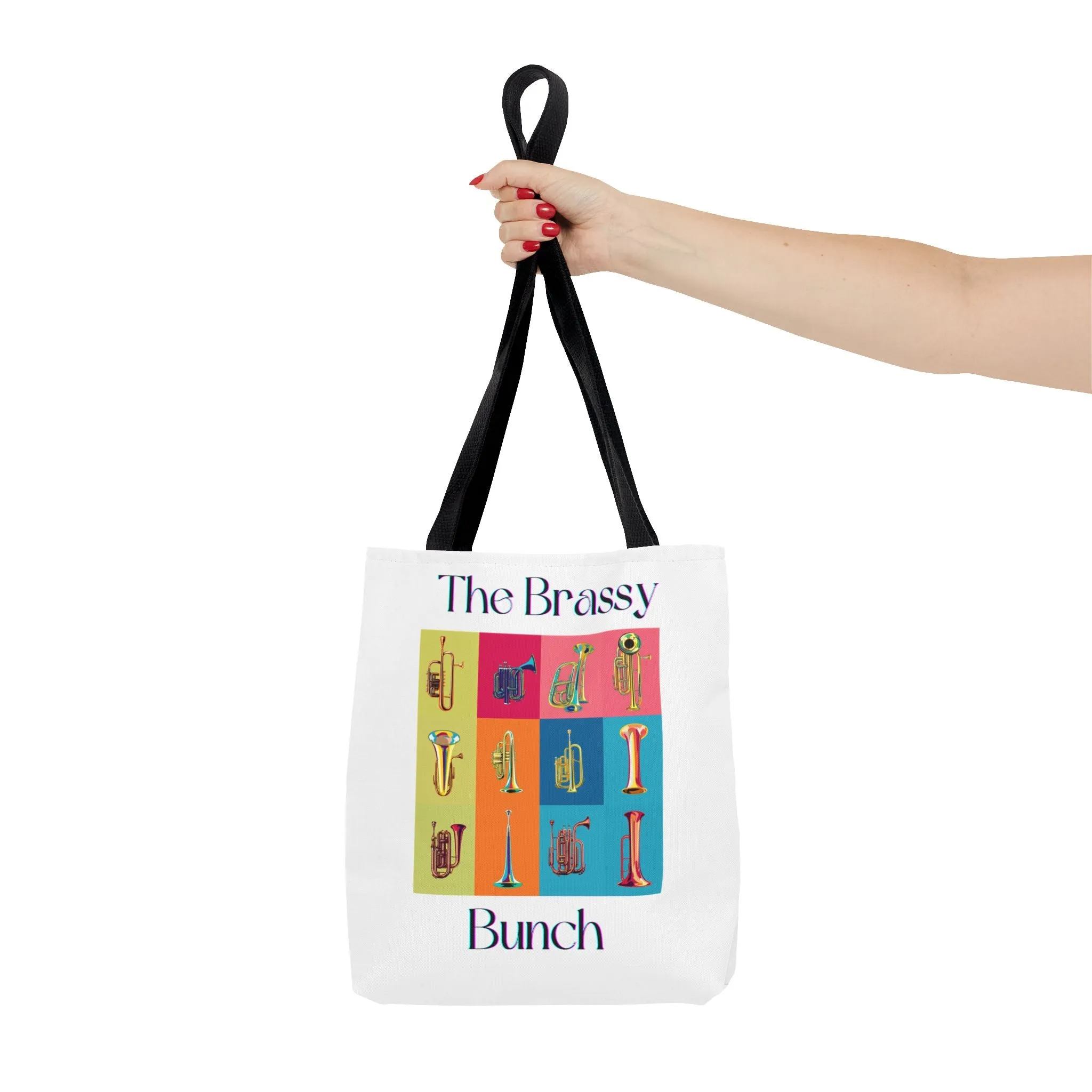 "Brassy Bunch" Tote Bag (AOP)