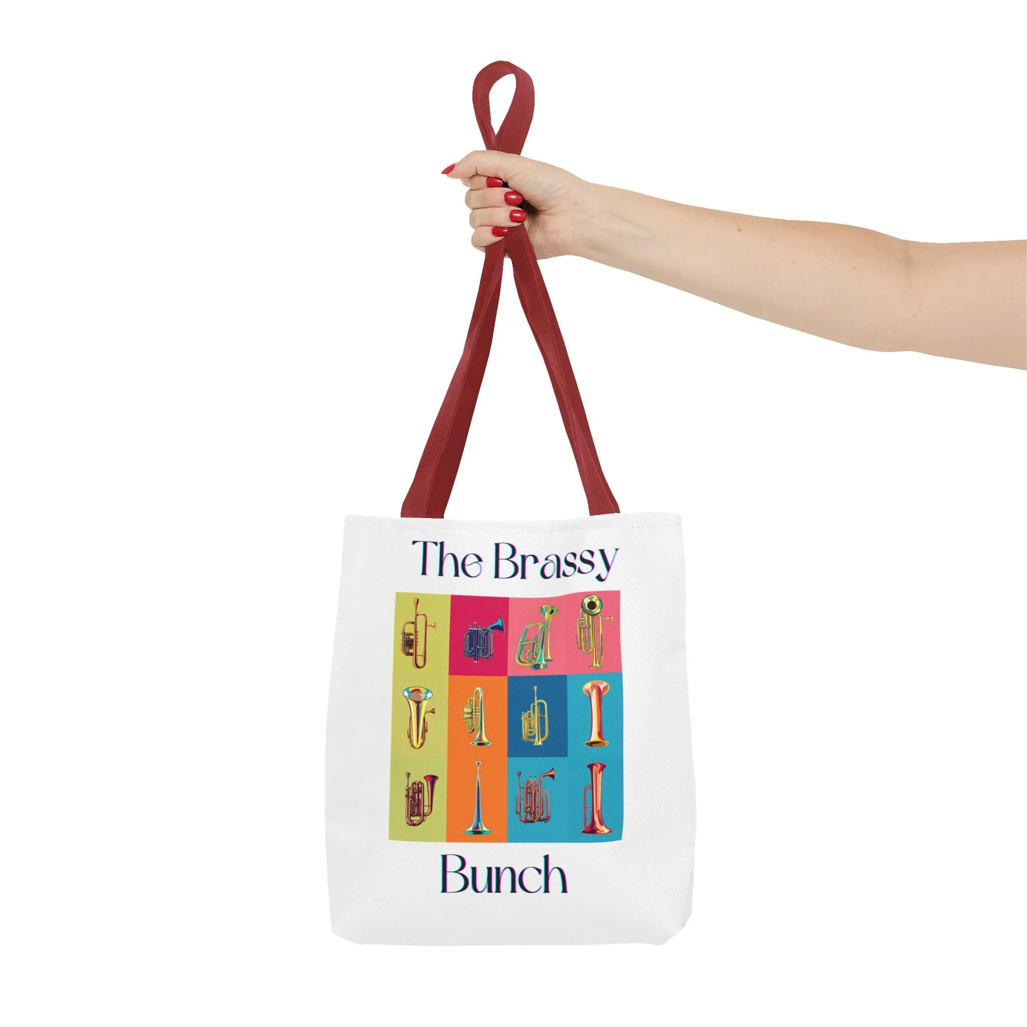 "Brassy Bunch" Tote Bag (AOP)
