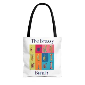 "Brassy Bunch" Tote Bag (AOP)
