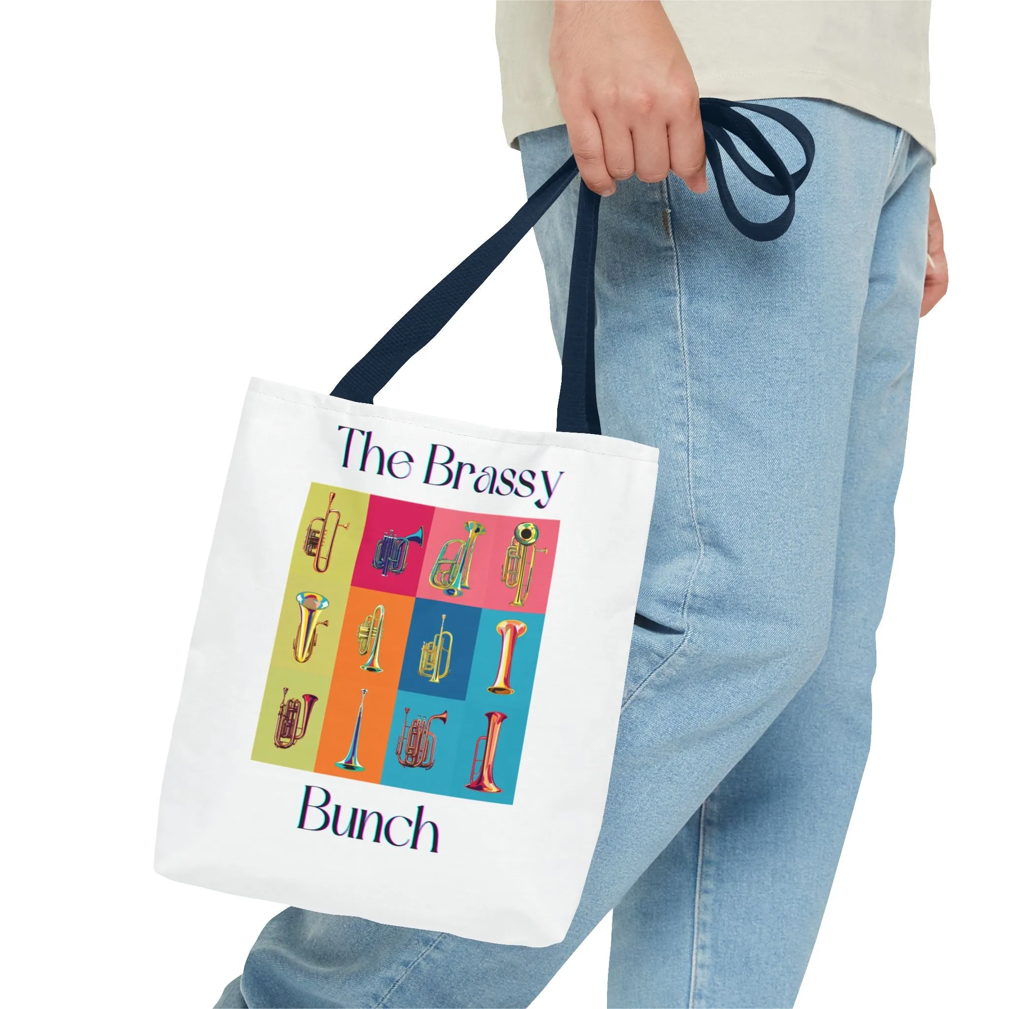 "Brassy Bunch" Tote Bag (AOP)