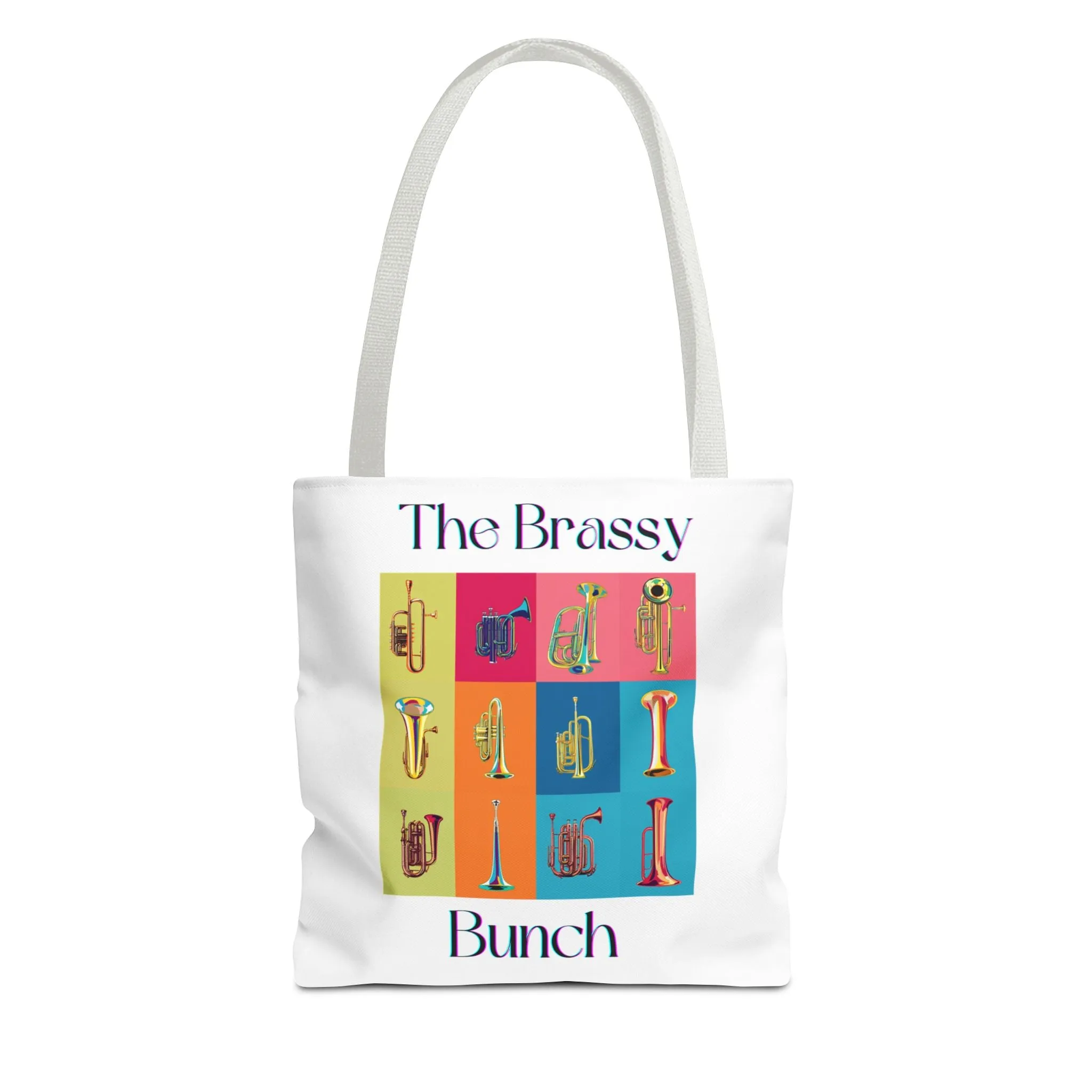 "Brassy Bunch" Tote Bag (AOP)