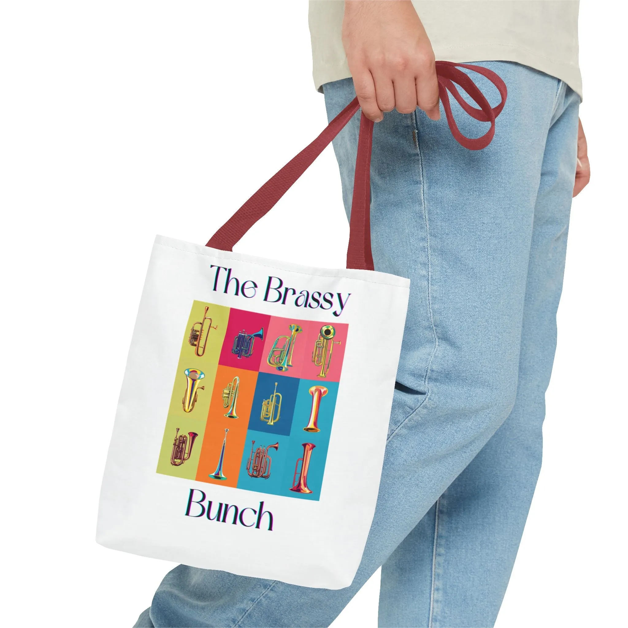 "Brassy Bunch" Tote Bag (AOP)
