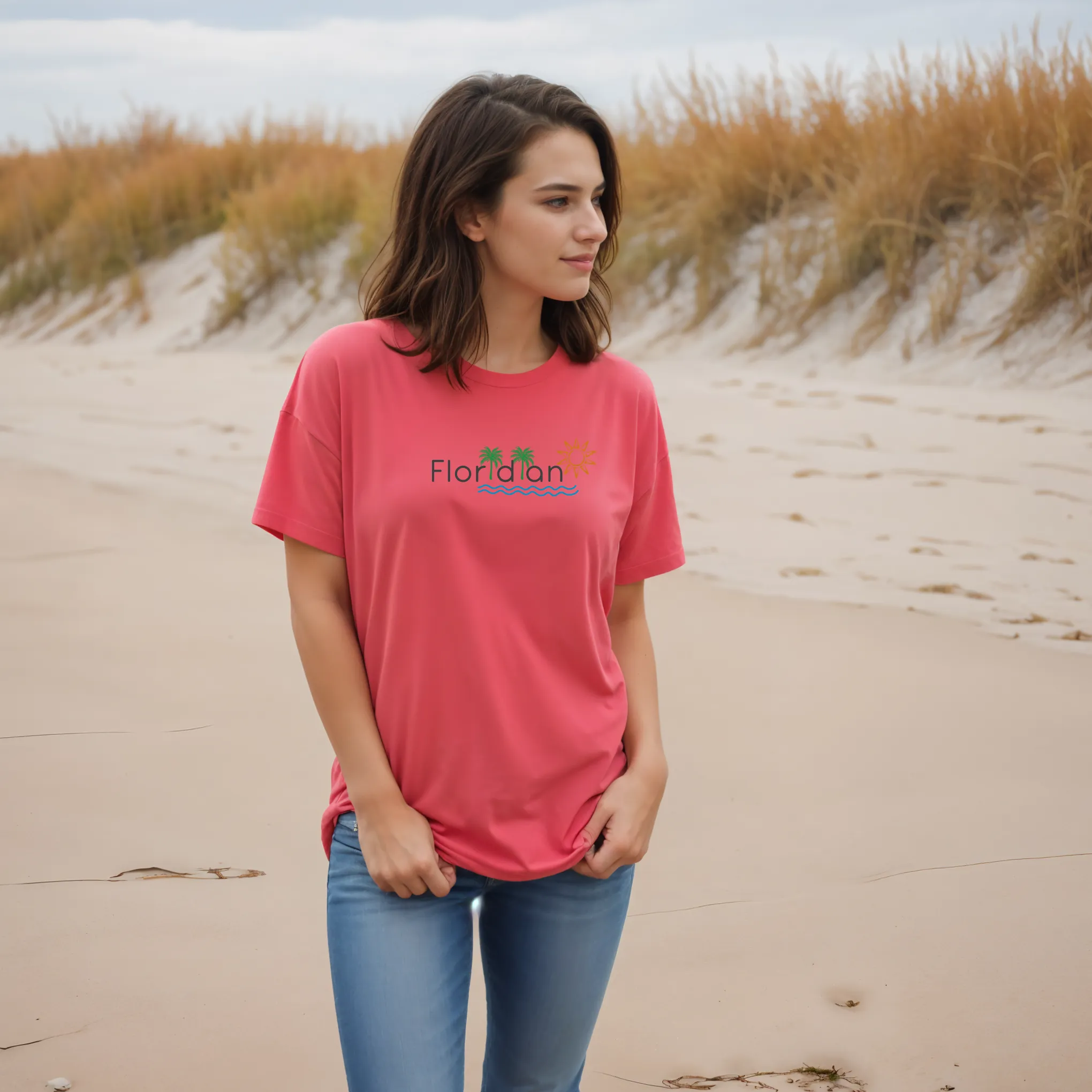 "Floridian" Relaxed Fit Crew Unisex T-Shirt