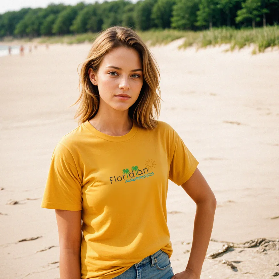 "Floridian" Relaxed Fit Crew Unisex T-Shirt